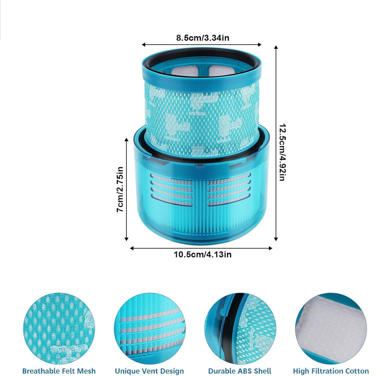 Hygieia Hepa Filter - For Dyson Gen5detect Models (SV23, SV24) - Image 2
