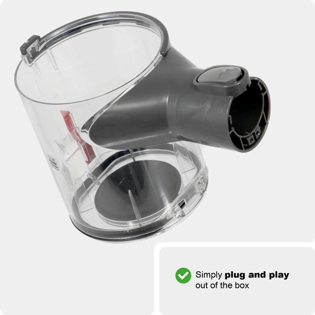Hygieia Dust Bin - For Dyson V6 SV03, DC58, DC59, DC61, DC62 Models - Image 9