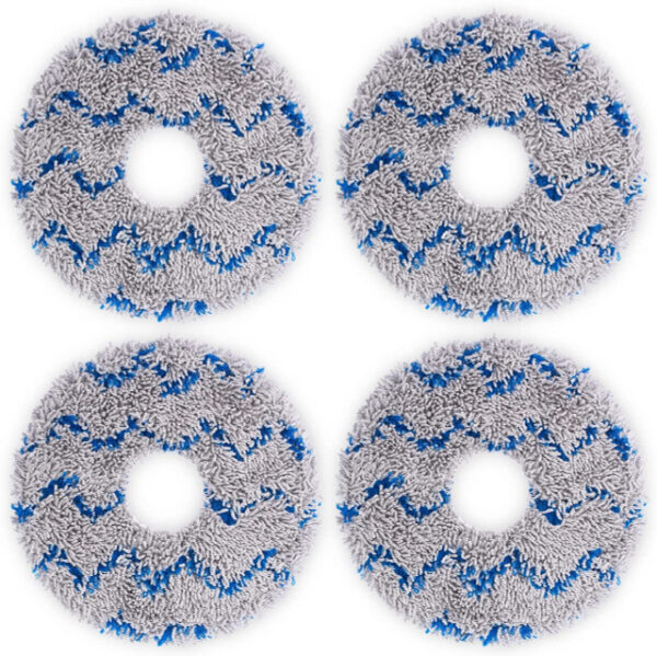 Hygieia 4 Pack - Mop Pads - For Ecovacs Deebot X1 Series