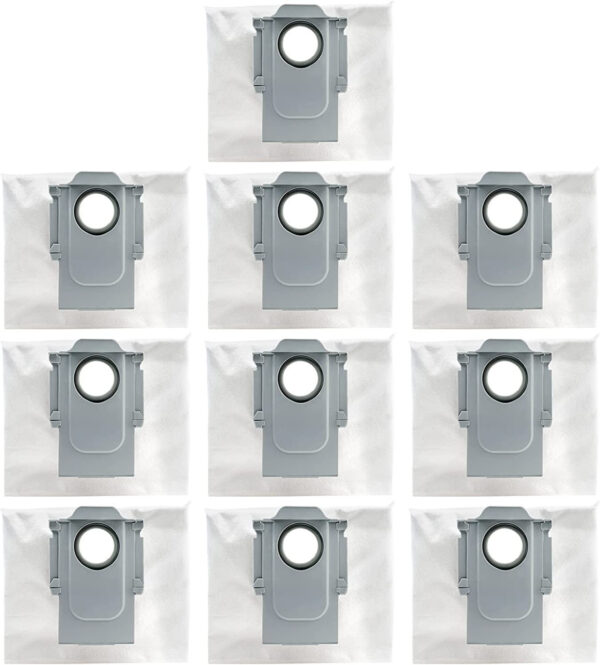 Hygieia 10 Pack - Vacuum Bags - For Roborock S7 MaxV Ultra, Q7 Max+, S8+ & S8 Pro Ultra