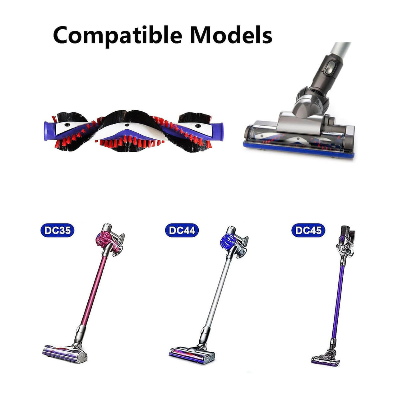 Hygieia Roller Brush - For Dyson DC35, DC44, DC45 Models - Image 6