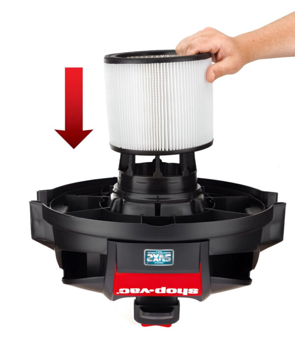 Hygieia Filter - For Shop Vac 20L and Above, Wet & Dry Vacuums - Image 3