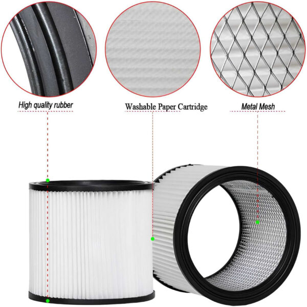 Hygieia Filter - For Shop Vac 20L and Above, Wet & Dry Vacuums - Image 4