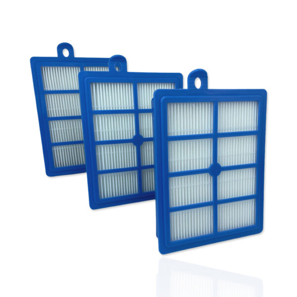 HygieiaHEPA Filters (3 Pack) - For Electrolux, Volta, Wertheim, Phillips, AEG & Tornado