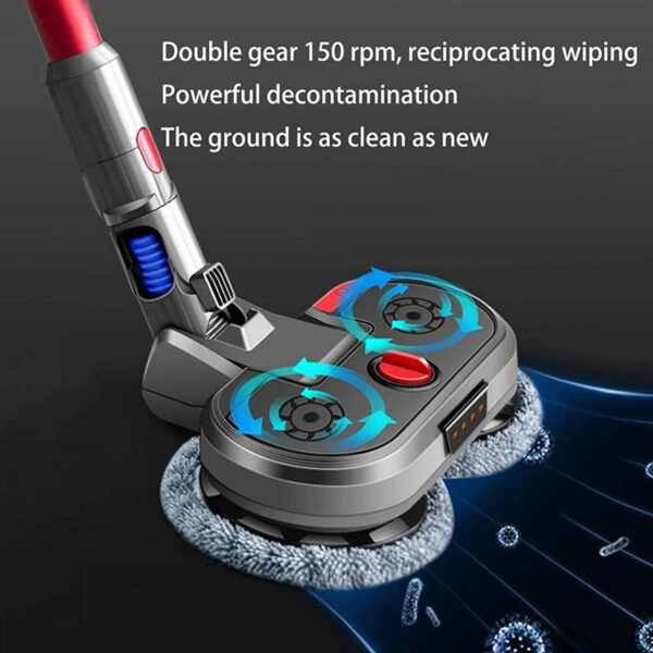 Hygieia Superior Mop & Vacuum Attachment - For Dyson V7, V8, V10, V11 & V15 - Image 3