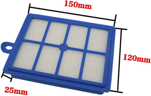 HygieiaHEPA Filters (3 Pack) - For Electrolux, Volta, Wertheim, Phillips, AEG & Tornado - Image 3