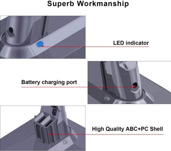 Hygieia Battery - For all Dyson V7 (SV11) Models - Image 6