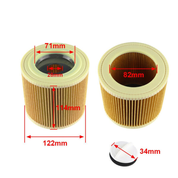 Hygieia HEPA Filter - For Karcher WD2200 to WD3800 Series, A1000 to A2901 Series - Image 4