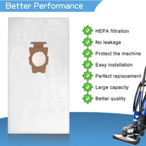 Hygieia 10 Pack - F Style Vacuum Bags - For Kirby Avalir, Sentria & G Series