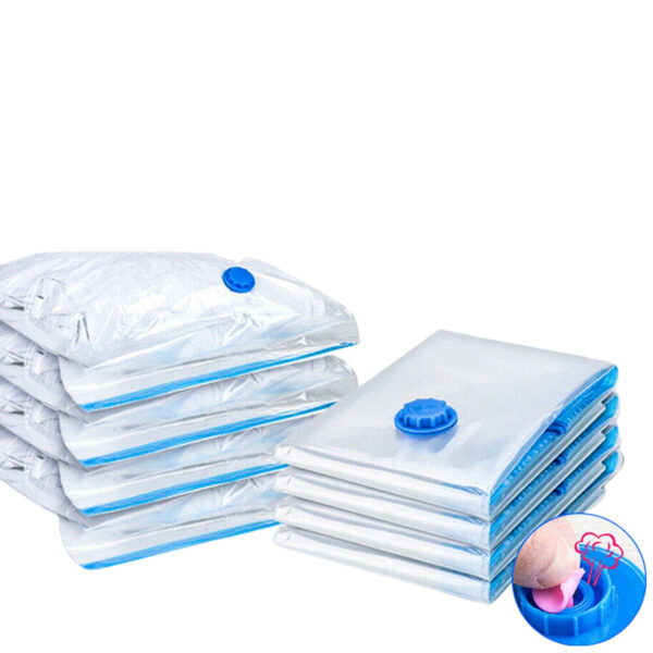 Hygieia 9 Pack - Vacuum Seal Storage Bag Kit with Dyson Adaptor