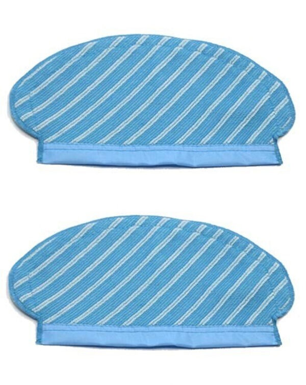 Hygieia Reusable Mopping Pads (2 Pack) - For Ecovacs Deebot Ozmo 700, 750, 920, 950, T5, N5 & N7