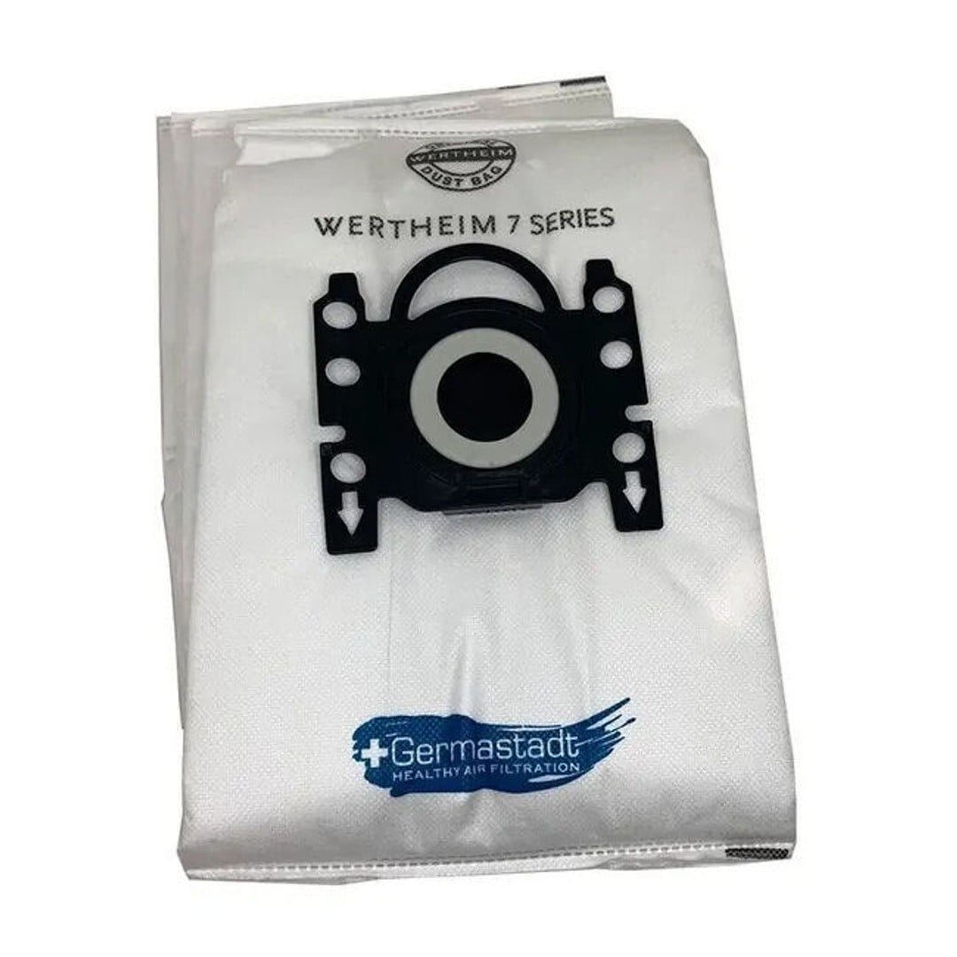 3x 4pc Wertheim 7 Series Vacuum Bags for Enhanced Cleaning Performance Blue - Image 2