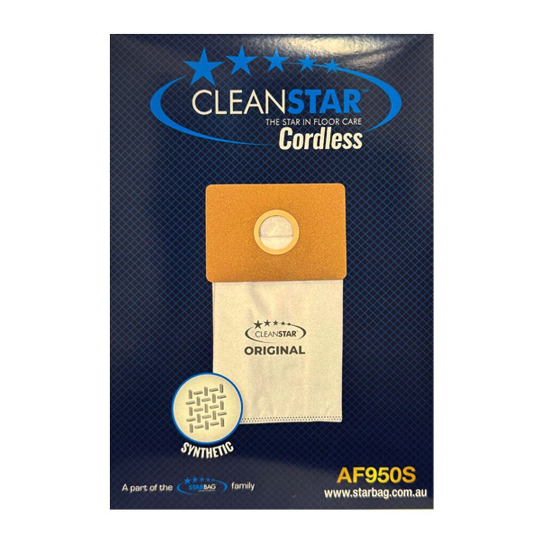 Cleanstar VacBag for Prostar Backpack Vaccum Cleaner 5 Pack Synthetic AF950S