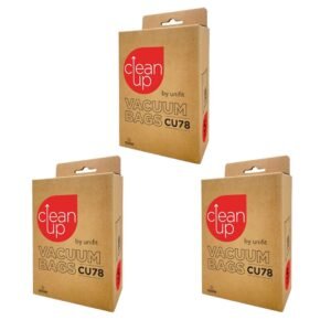 2x 10pc CleanUp CU900S Synthetic Vacuum Bags Set for Backpack Cleaners White