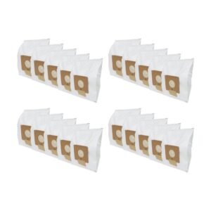 20pc CleanUp Vacuum Bags For Wertheim Dog And Cat W2000 Pet Hair Allergen