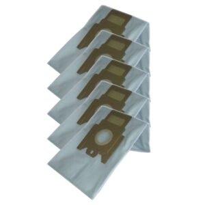 5pc Starbag Synthetic Vacuum Cleaner Bags w/ Bonus Universal Filter for Miele